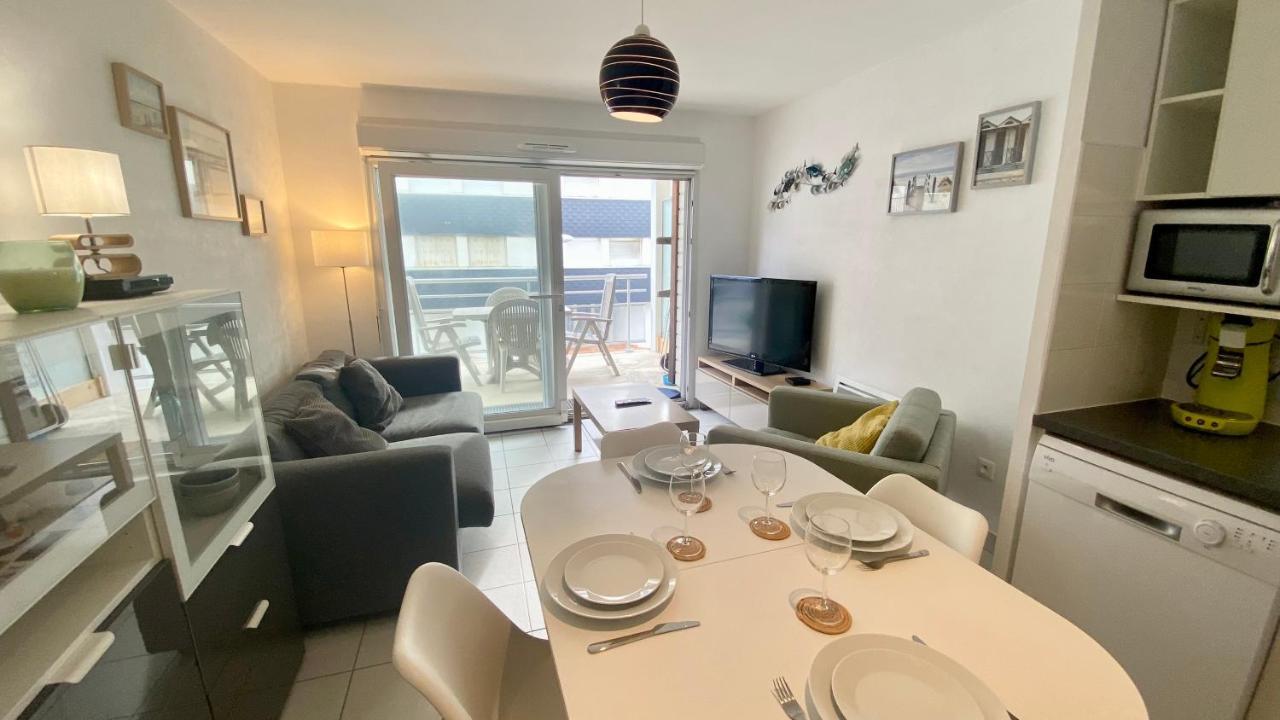 Superbe Apt Cosy, 50M De La Plage, 4 Pers, Vue Cote Mer ฟอร์-มาอง-ปลาจ ภายนอก รูปภาพ